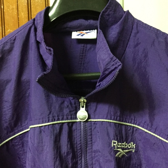 Purple Reebok windbreaker - Picture 2 of 10
